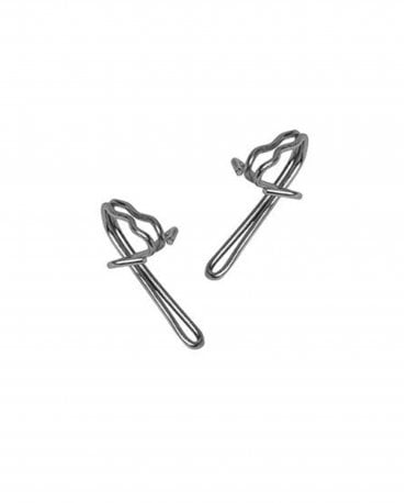 Zinc Metal Curtain Hook - Pack of 20