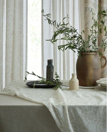 Sunflower Linen Blend Sheer Curtain M2M