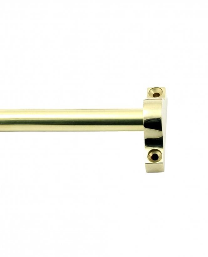 The Oscar 13mm Solid Polished Brass Rod