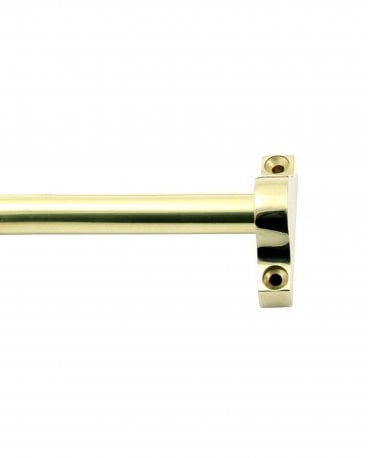 The Oscar 13mm Solid Polished Brass Rod