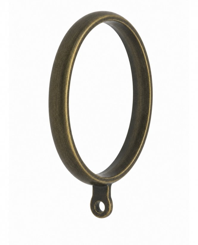 The Oscar 28mm Solid Antique Brass Ring