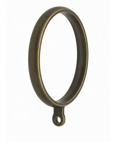 The Oscar 28mm Solid Antique Brass Ring