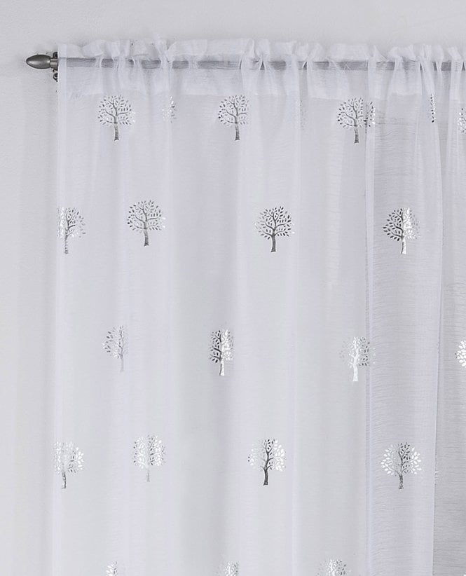Tyrone Birch Voile Slot Top Panel