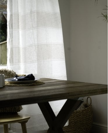Santorini Eyelet Voile Panel