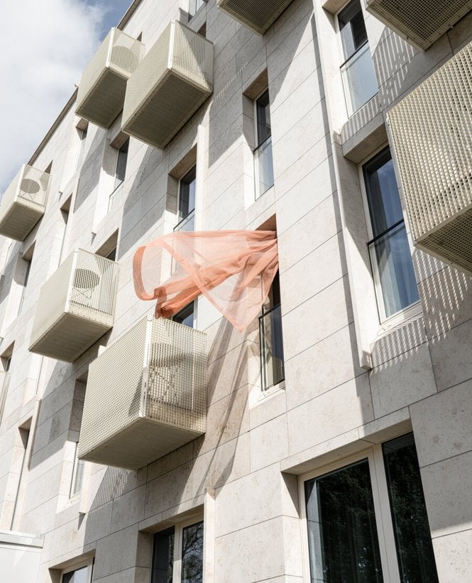 Zimmer and Rohde Aero Super Light Fire Retardant Voile Curtain M2M