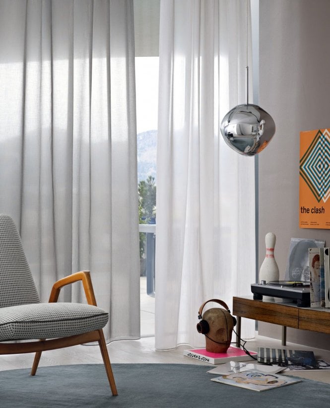 Zimmer and Rohde Silence - Noise Reducing FR Voile Curtain M2M